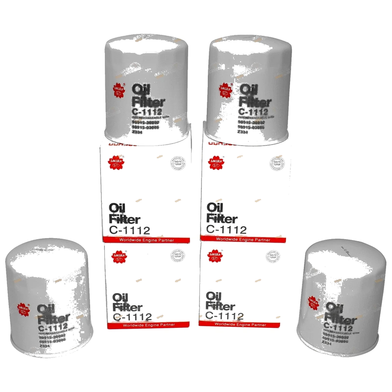 Land Cruiser 80-100 Series 1HZ 4.2L 4 x Oil Filters