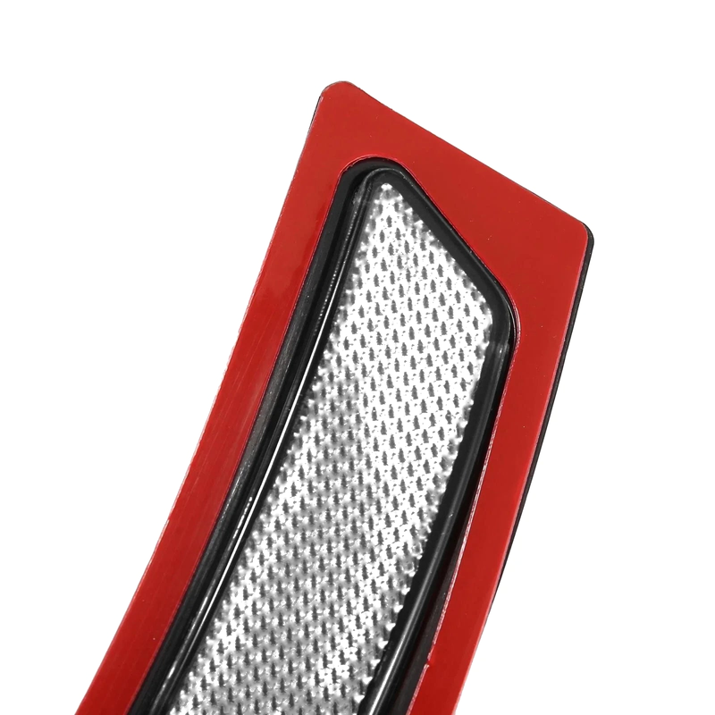 BMW F30 F31 LCI White Front Bumper Reflector