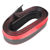 Car Carbon Fiber Front & Rear Lip Splitter Body Spoiler w/ Adhesive