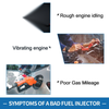 VW Golf 1992-1997 2.8 VR6 Black Fuel Injector 2 x