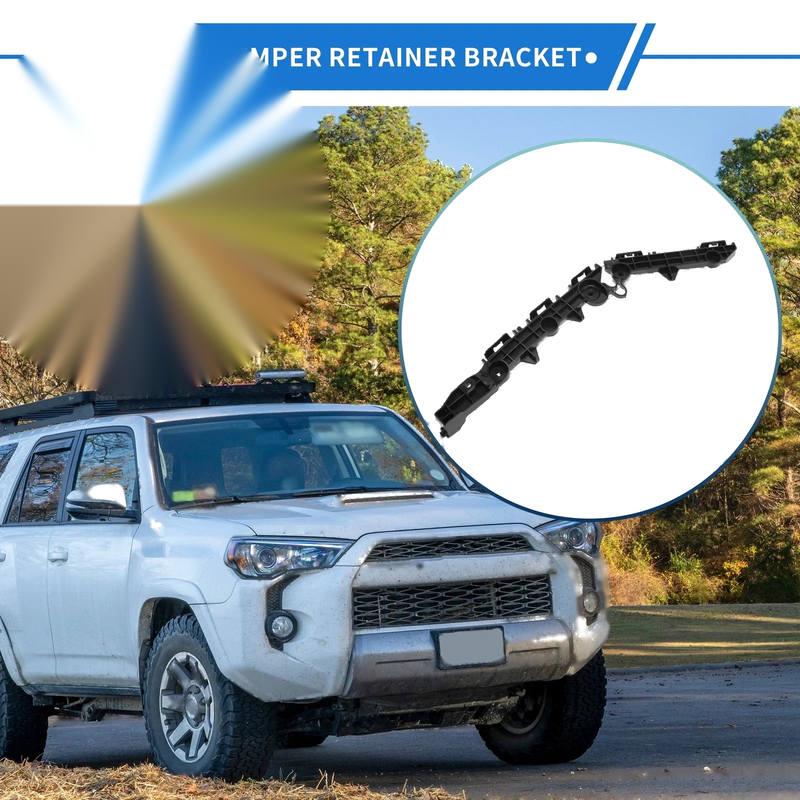 Toyota RAV4 1pc Left Rear Bumper Retainer Bracket (2019–2022)