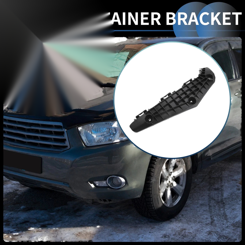 Toyota Highlander Left Front Bumper Retainer Bracket 1pc (2001–2023)