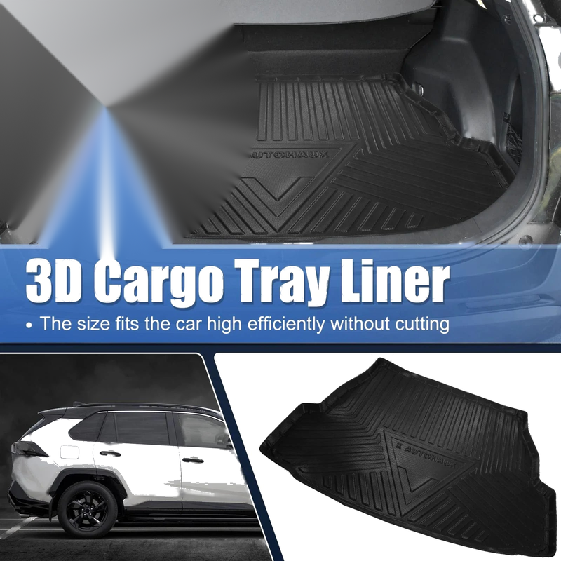 Toyota RAV4 Trunk Mat / TPE / Rear Cargo Liner (2019–2022)