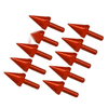 Motorcycle - 10 Pcs Red 5MM Windshield Spike Bolts