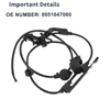 Toyota Prius (2010-2011) 1 x Rear Left ABS Wheel Speed Sensor