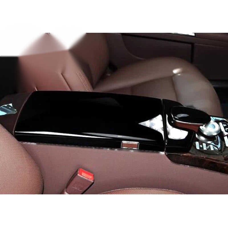 Benz S-Class W221 Center Console Armrest Box Cover Trim (2008-2013)