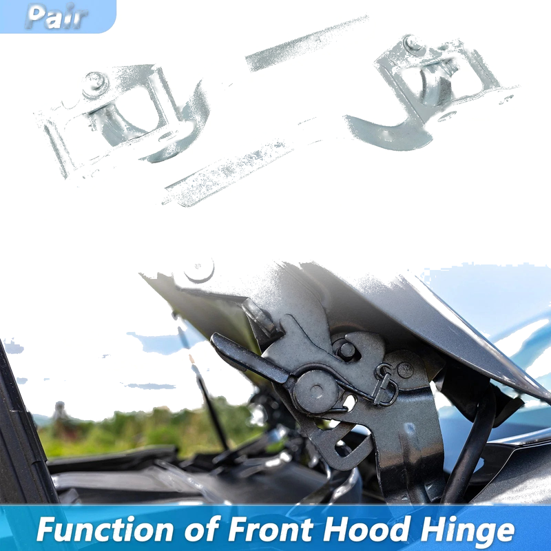 Toyota Prius Front Left Right Hood Hinge (2010–2015)