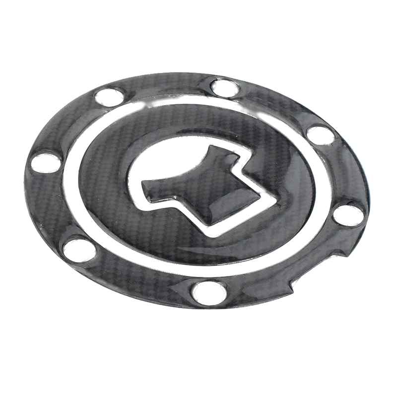 2003+ CBR 1000RR 600RR Carbon Fiber Look Gas Tank Fuel Cap Cover