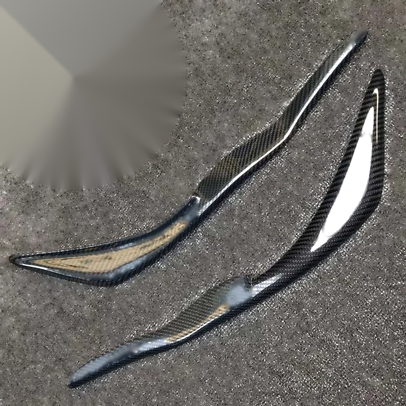 Carbon Fiber Headlight Eyelid Cover Eyebrows fits Lexus IS200t IS250 IS350 17-19