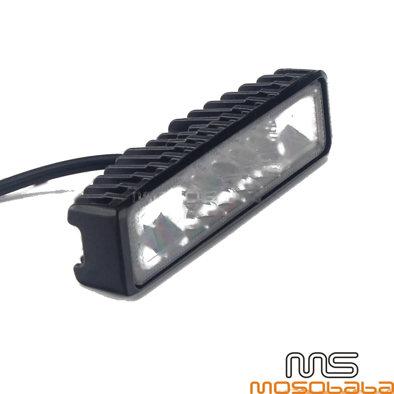 Harley Dyna FXDWG FXDL FXDF 6'' LED Work Light Bar Fog Spot Flood Lights (2006-2023)