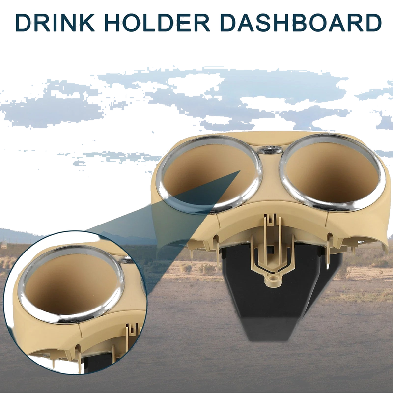 Mercedes-Benz W219 2006-2011 Drink Holder Beige Cup Holder