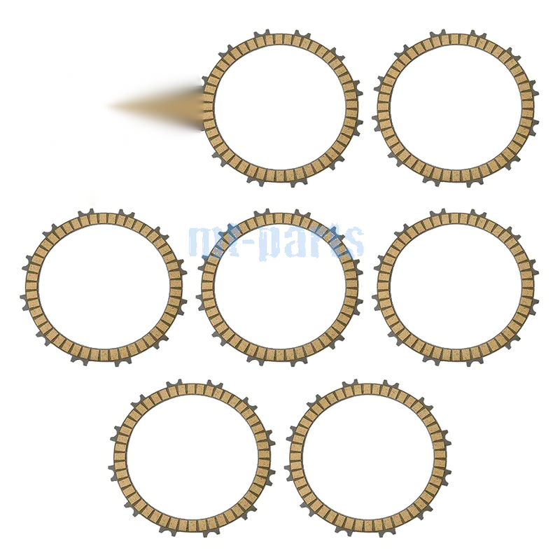 KTM 450 SX-F, XC-F, XC-W 8pcs Clutch Friction Plates (2012-2025)