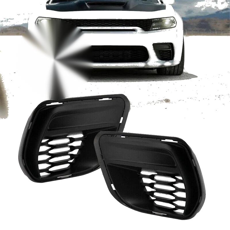 Dodge Charger Fog Light Lamp Cover Bezel Trim  Left & Right (2015-2021)