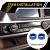 Toyota Tacoma Audio Volume/Tune/Knob Cover Ring (2020–2023)