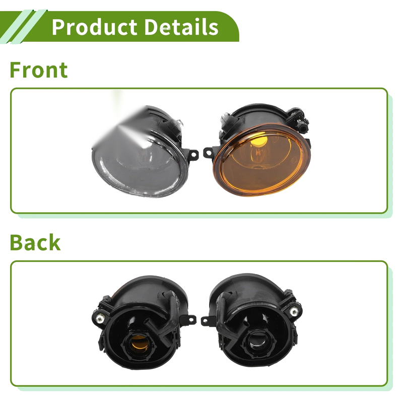 BMW M5 1 Pair Left+Right Fog Light Grill