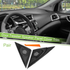 Mazda 3 (2004-2009) Black A Pillar Door Tweeter Speaker Cover Trim
