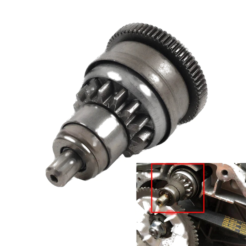 GY6 50CC 80CC Scooter Moped ATV Motor Starter Clutch Gear Bendix