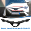 Toyota RAV4 LE (2016-2018) Black Front Hood Bumper Grille