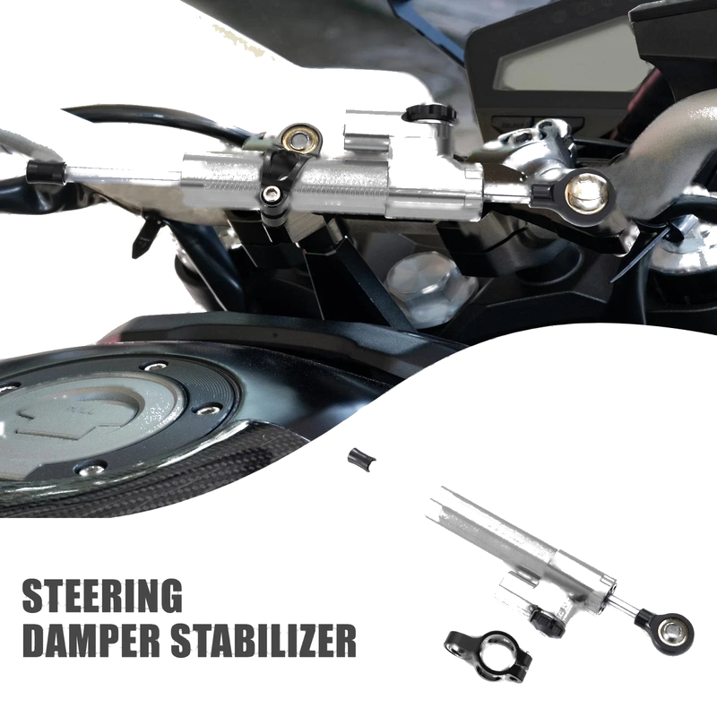 Universal Motorcycle Steering Damper Adjustable Linear Stabilizer