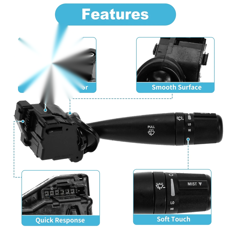Windshield Wiper Control Switch Chrysler 200 (2011-2014)