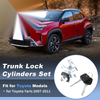 Toyota Yaris Trunk Door Lock Cylinder with Keys (2007–2011)