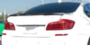BMW 5 Series F10 F18 Sedan M4 Style Carbon Fiber Rear Spoiler (2011-2017)