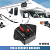 Automotive RV Marine Circuit Breaker 100A Waterproof 12V-48VDC