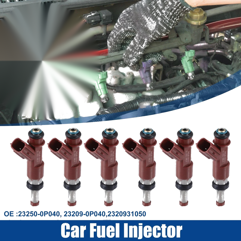 Toyota Avalon 3.5L 6pcs Fuel Injector Nozzle (2005–2012)