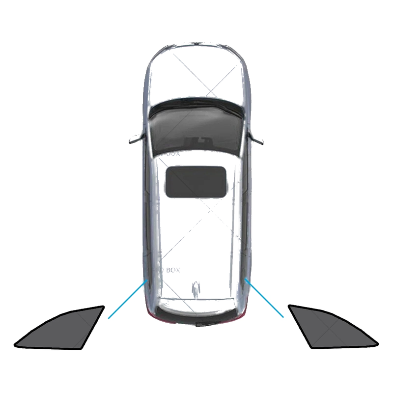 Audi A4 Wagon B9 Magnetic Mesh Sun Blind Shades (2016-2023)