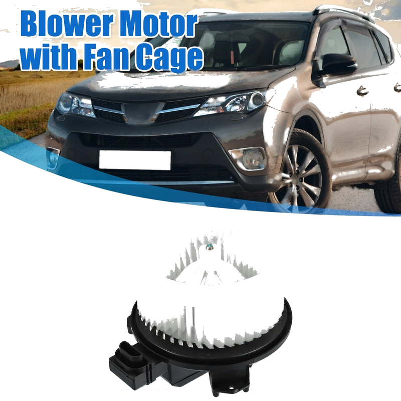 Toyota Rav4, Corolla, Scion Blower Motor w/Fan Cage (2001-2023)