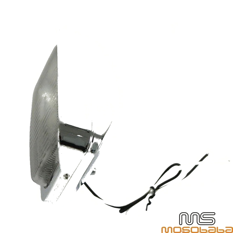 Harley Chopper Bobber Cafe Racer Motorcycle Custom Square Headlight