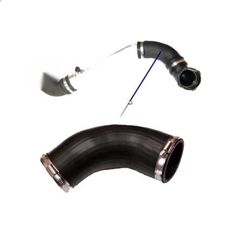 BMW X3 E83 2 x Intercharge Air hose Turbo Hose (2004–2010)