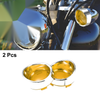 Harley Dyna Yellow 2pcs Turn Signal Light Covers