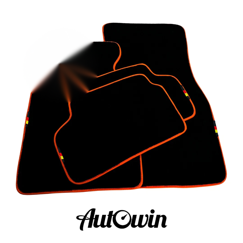 BMW 6 Series E63 Coupe 2004-2010 Black Floor Mats (2 x Mats)