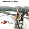 Motorcycle Bicycle Universal Drink Holder / Red Aluminum Water Bottle Cup