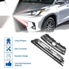 Toyota Corolla (2020-2022) Black Front Lower Upper Bumper Grille
