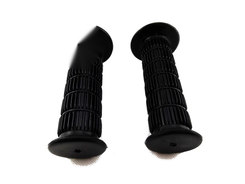 Suzuki TS125 (1971-1978) - Left & Right Pair Black Hand Grip Set