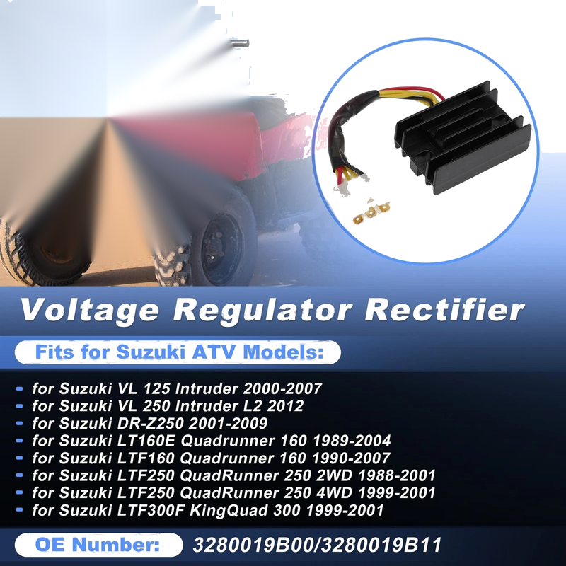 Suzuki LTF300F KingQuad Voltage Regulator Rectifier (1999-2001)