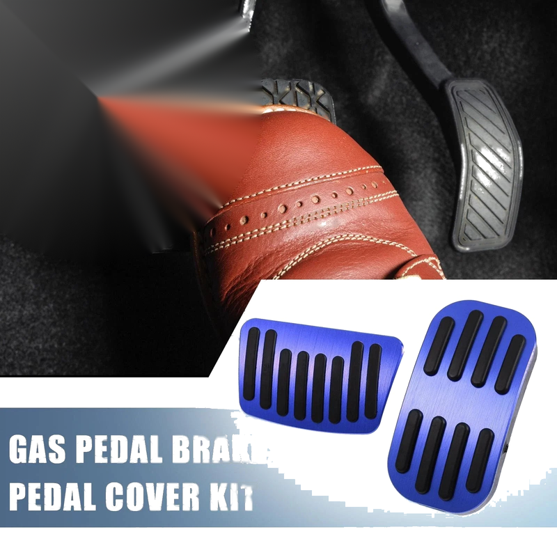 Toyota C-HR Gas Pedal Brake Pad Cover 2 x Anti Slip Footrest (2016–2018)