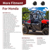 Honda TRX450ER Seat Rubber Cushion 2 x (2006–2009)