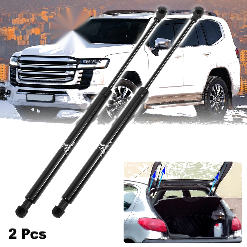 Toyota Yaris Rear Trunk Gas Struts Lift Supports (2006-2011)