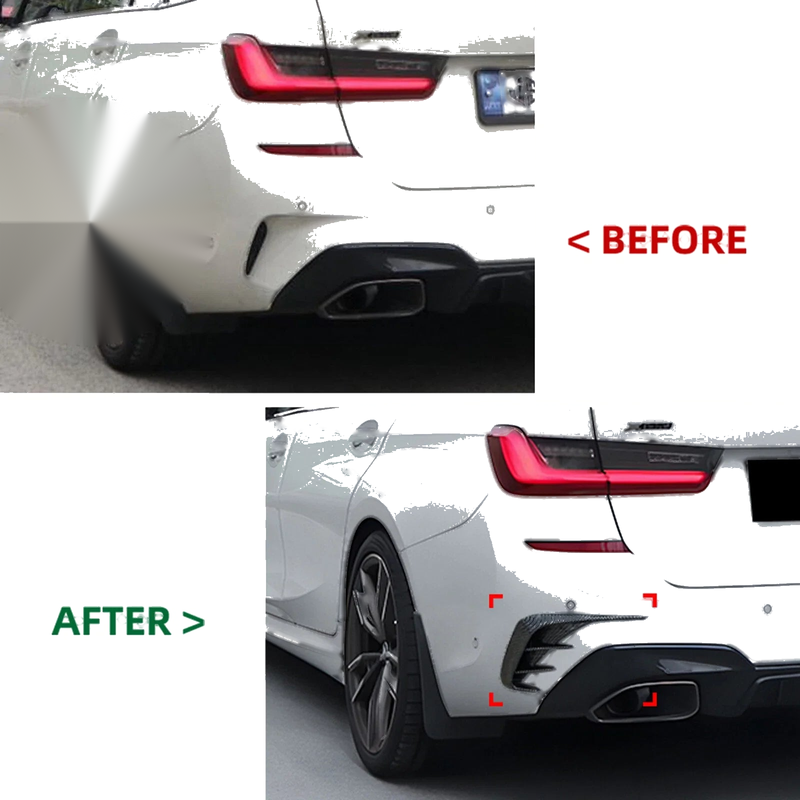 BMW 3 Series G21 M Sport Rear Side Air Vent Trim (2019-2022)