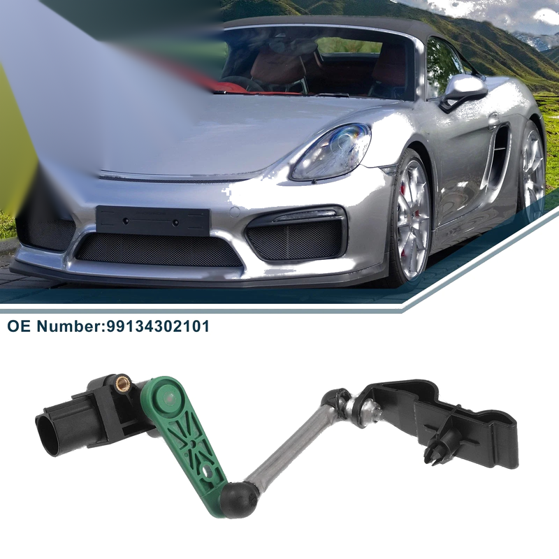 Porsche 911 Front Left Air Suspension Ride Height Level Sensor