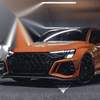 Audi RS3 8Y (2021-2024) Gloss Black Bumper Side Air Vent Trims