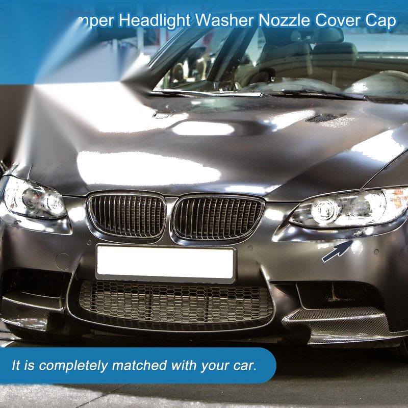 BMW M3 Front Left Bumper Headlight Washer Nozzle Cover Cap (2008 - 2013)