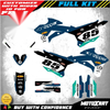 Kawasaki KX 85 (2014-2020) FLOW Style Stickers Custom Graphics Full Kit
