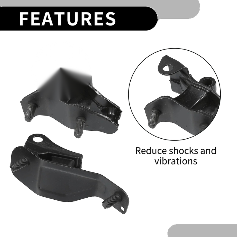 Honda Accord 2.4L Engine Motor Mount Transmission Mounting Set (2003-2007)
