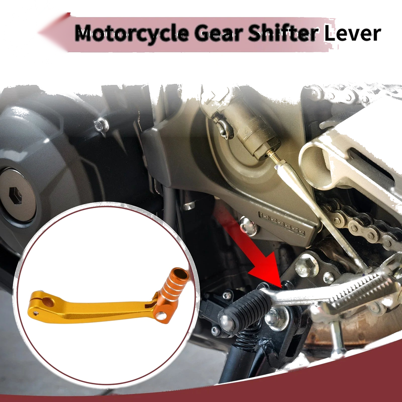 Honda CRF150F Gold Tone Gear Shift Lever (2003-2023)