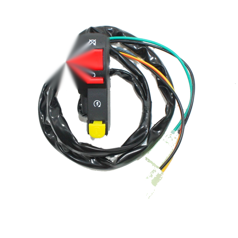 110cc 125cc PIT PRO ATV 4 Pin Male Plug Kill Switch Start Button