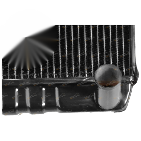 Toyota Landcruiser 75 4-Row Brass/Copper Radiator (1985–1990)